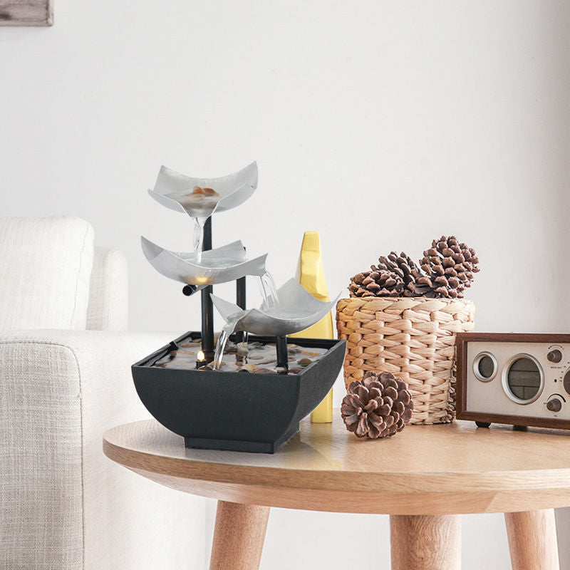 New Home Decoration Flowing Water Ornaments Desktop Fountain Crafts For Home Decor New Home Decoration Flowing Water Ornaments Desktop Fountain Crafts For Home Decor